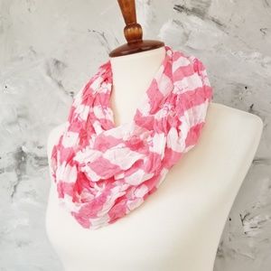 CHARMING CHARLIE Coral Infinity Scarf